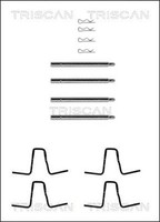 Triscan ZubehöRsatz Scheibenbremsbelag 8105 231216 FüR Mercedes 123 W123 W115 SL