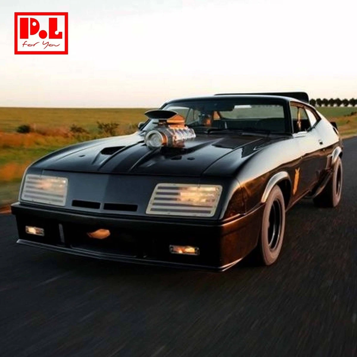 Mad Max Ford Falcon XB Pursuit Special V8 Interceptor 1/87 64 43