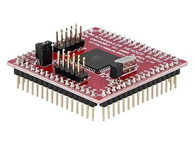 AVR-H128-C Erweiterungsplatine Prototypenplatine uC: ATMEGA128-16AU OLIMEX