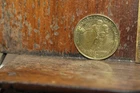 Vintage Barry Sanders Pinnacle Q.B. Club Token Medal Coin