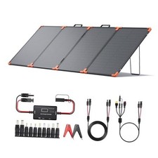 200 watt Portable Solar Panel with 20A PWM Controller,RV Essentials,19V 200W