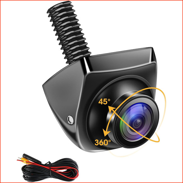 RüCkfahrkamera 360° AHD 1080P 170° Weitwinkel IP69 Wasserdicht FüR Auto-image