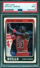 1988 Fleer MICHAEL JORDAN #17 Basketball Card PSA 9 MINT