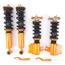 Coilovers Front & Rear Adj Height Struts Shocks For Nissan 240SX S13 1989-1994