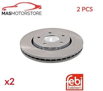 BREMSSCHEIBEN SATZ PAAR FEBI BILSTEIN 108509 2PCS P FÜR CHRYSLER