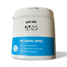 Pet Wiz Pet Dental Wipes For A Cat Or Dog. New
