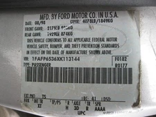 Power Steering Pump 4 Cylinder ID Hbd-eb Fits 98-99 CONTOUR 86233