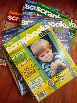 Scrapbooks Etc. Magazine   Creative Layouts, Paper Crafting -Choose Your Issue
