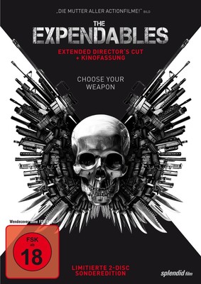 The Expendables (Extended Director's Cut, 2 Discs) [Limited Edition] FSK 18(DVD)