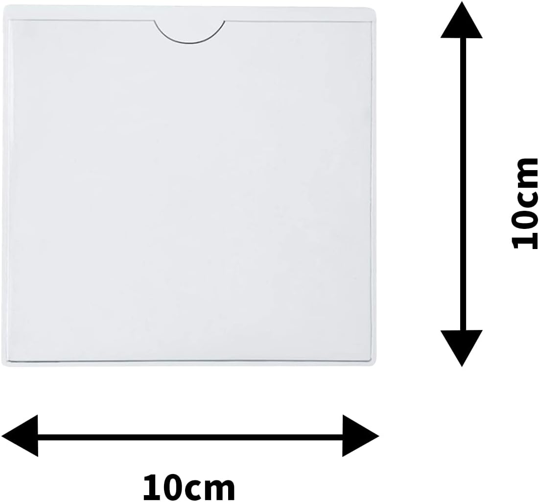 5PCS Car Permit Holder,Windscreen Card Holder Parking Permit Holders,Self Adhesi view 2