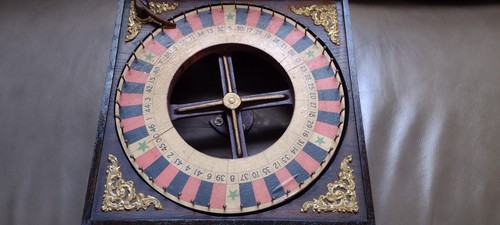 Early 19th Century Barroom Trade Simulator Mills Novelty Co. Roulette Wheel - Picture 4 of 15