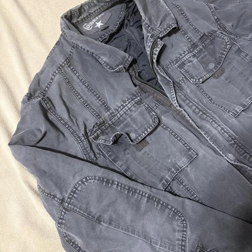 **Vintage Converse Multi-Pocket Utility Jacket – Y2K Workwear Streetwear** - product listing photo