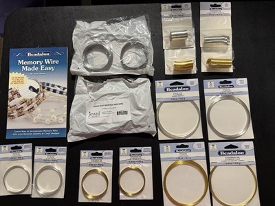Beadalon MEMORY WIRE Bundle / Lot *NEW* for Jewelry Making