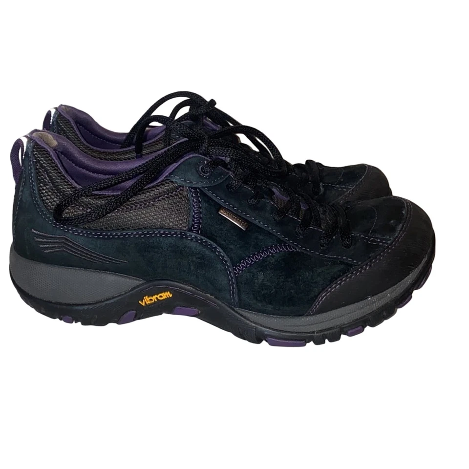 Dansko Paisley Black Suede Sneakers Size 38 / 8 - Image 2 of 4