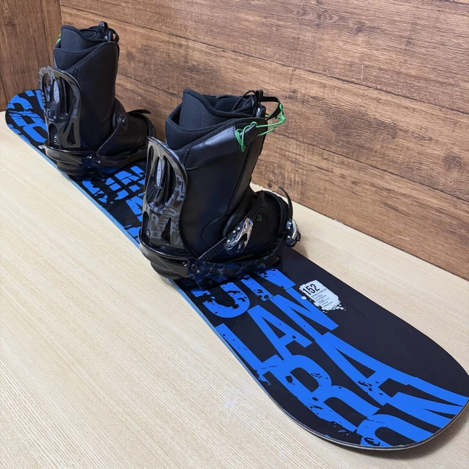 ELAN ERAGON Men's snowboard 3-piece set Camber 152cm Binding 25-28cm Boots 27cm - Image 3 of 4