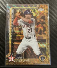 2025 Topps Gilded Jose Altuve Refractor #06/75 refractor paralle 🔥 - Ultra-low