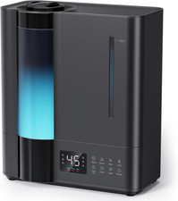 8L Warm  Cool Mist Humidifiers for Bedroom Large Room 60H Runtime