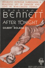 Gilbert Roland Constance AFTER TONIGHT Original pressbook for the 1933 #167812
