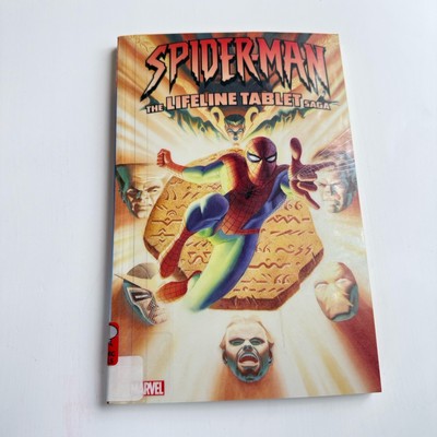 Spider-Man: the Lifeline Tablet Saga Marvel Comic 2017 EX-LIB Graphic Novel B10