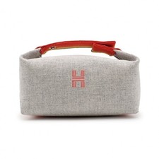 Borsa a mano HERMES Brid A nera lana grigio argento originale yk14563A