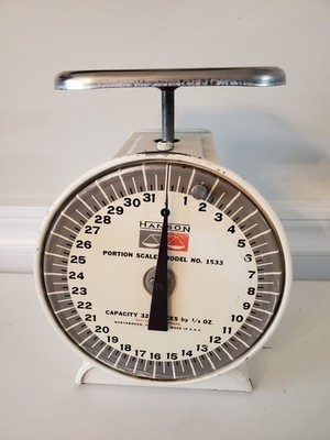 Vintage Hanson Portion Scale Model 1533 32oz In 1/4 oz Increments Rare Find