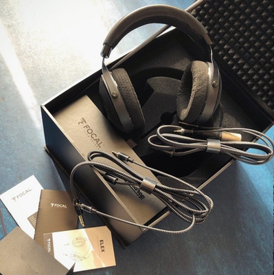 Focal x Massdrop Elex Open-Back Over-Ear Headphones Audiophile As-Is w/Box Japan