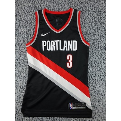 Nike CJ McCollum Trail Blazers Jersey Youth XS Black Excellent NBA Swingman #3