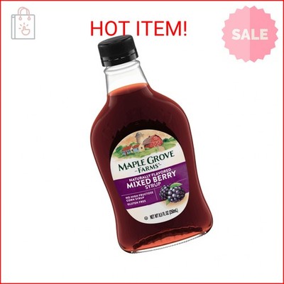 Maple Grove Farms Boysenberry Syrup - 8.5 Fl Ounce12