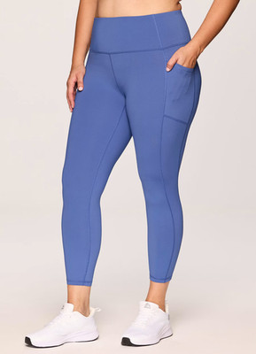 RBX Active Plus 2X Blue Tech Flex 7/8 Leggings NWT Workout Gym