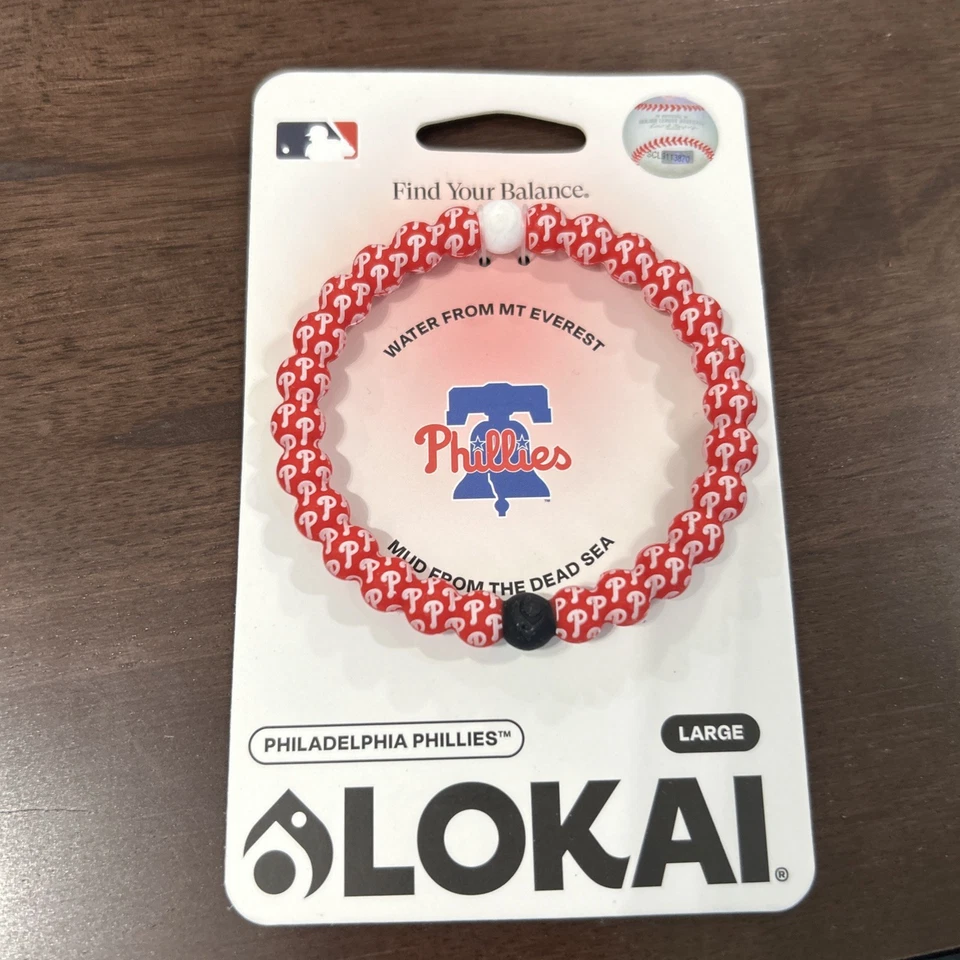 Large Philadelphia Phillies *LOKAI BRACELET Brand New - Image 1 of 4