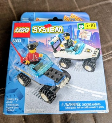 VINTAGE 1998 LEGO SYSTEM 6333 Town: Race and Chase. New Sealed