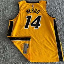 Nike Miami Heat Tyler Herro Earned Edition 2664/6031 Limited NBA Jersey 56 XXL