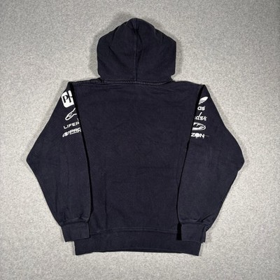 Troy Lee Designs Hoodie Mens Small Black KTM GoPro Oakley Racing
