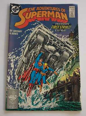 DC COMICS Adventures of Superman #456 (1989)