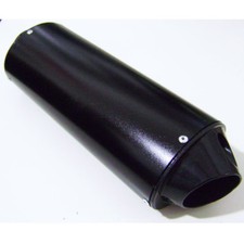 Terminale Nero Marmitta Scarico Motore Pit Bike 125-140cc
