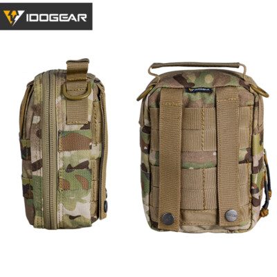 Pochette Tactique Molle,Sac de Ceinture Pouch en Nylon,Pochette Tactique Molle pour Alpinisme Chasse Pêche Randonnée Camping (Noir