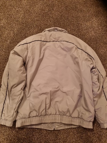 Chaqueta acolchada blanca kappa talla pequeña para hombre - Imagen 7 de 8