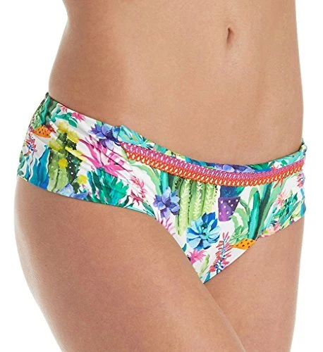 Pantalones de bikini hipster Nanette Lepore Cactus Charmer Multi XS L XSpequeños grandes nuevos con etiquetas Foto 3 de 4