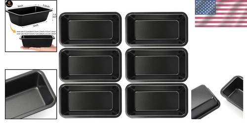 Platzsparende Antihaftbeschichtete Mini-Laibpfpfannen aus Kohlenstoffstahl - für einzelne Portionen - Bild 2 von 10