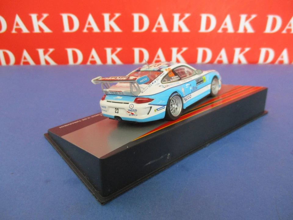 Die cast 1/43 Modellino Auto Porsche 997 GT3 RS 4.0 Rally Monte Carlo R. Dumas - Immagine 3 di 4