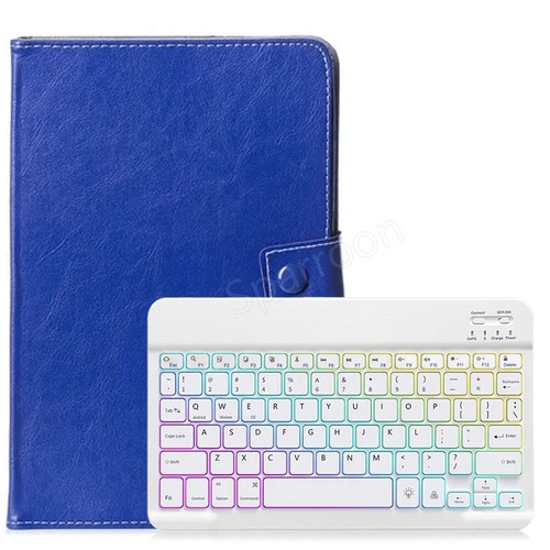 For T-Mobile Revvl Tab 5g 10.36-Inch Backlit Bluetooth Keyboard Mouse Case Cover - Picture 52 of 76