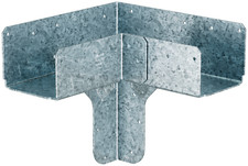 Simpson RTC44 RTC 14-Gauge ZMAX Galvanized Rigid Tie Corner for 4x, 4x4 Post, Si