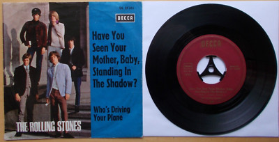Rolling STONES Have You Seen Your Mother, Baby Who`s Driving you Decca DL 25 265