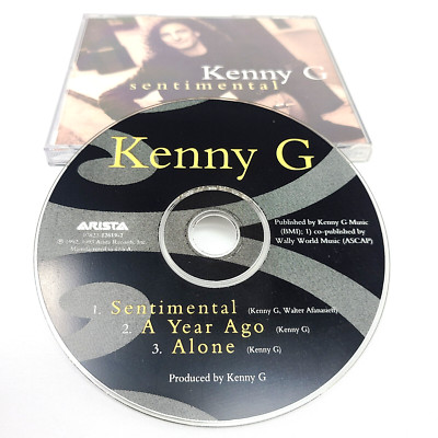 Sentimental : Kenny G - RARE Audio CD Maxi Single - FREE SHIPPING - [eBay VIDEO]
