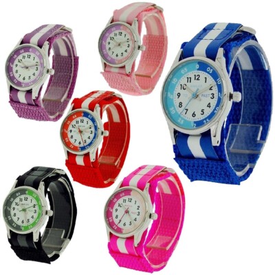 Boys Girls Kids Easy Read Time Teacher Watch-Educational School Learning Gift