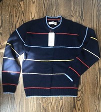 Ben Sherman Plectrum Men  s Sweater, NEW WITH TAGS 129, 100 LAMBSWOOL, Size S