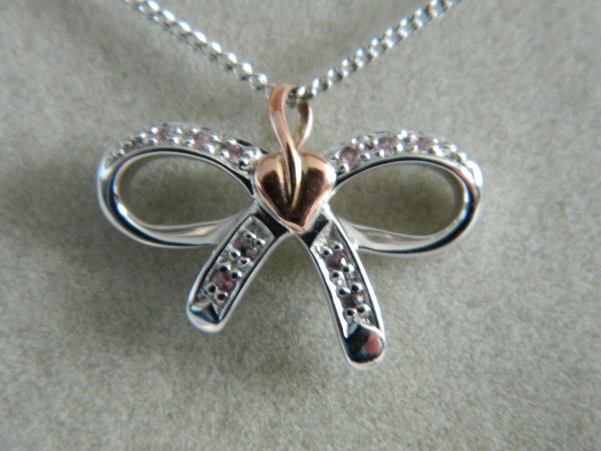 Clogau bow necklace sale