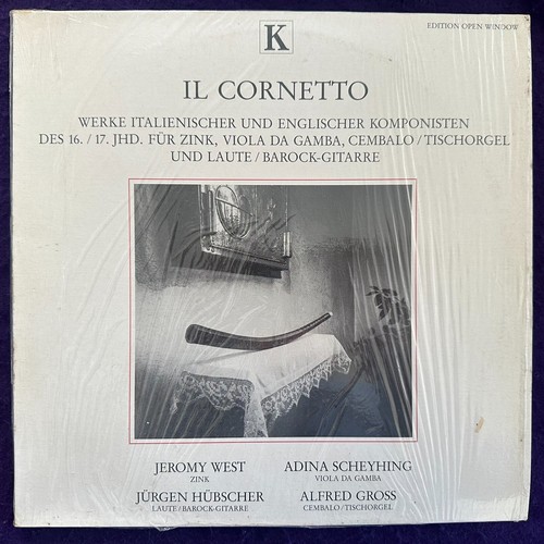 IL CORNETTO Jeromy West Adina Scheyhing Alfred Gross Hubscher LP OPEN WINDOW EX