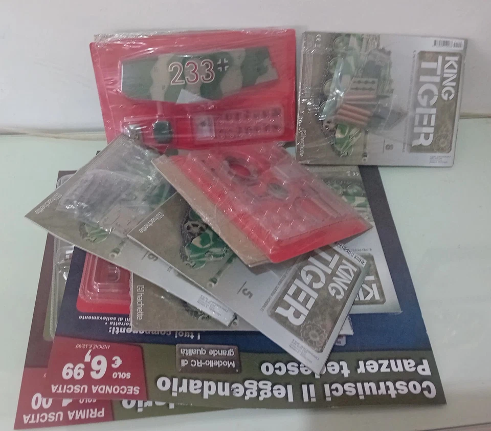 carro armato Rc.Hachette.King Tiger 1/16 Prime 8 USCITE IN EDICOLA...no Tamiya - Immagine 2 di 2