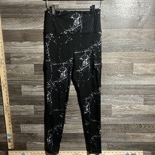 Rare ShoSho Lightning Pattern Cargo Pocket Leggings Size Small